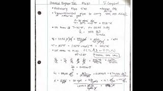 Road to PE- Preliminary Pipe Sizing