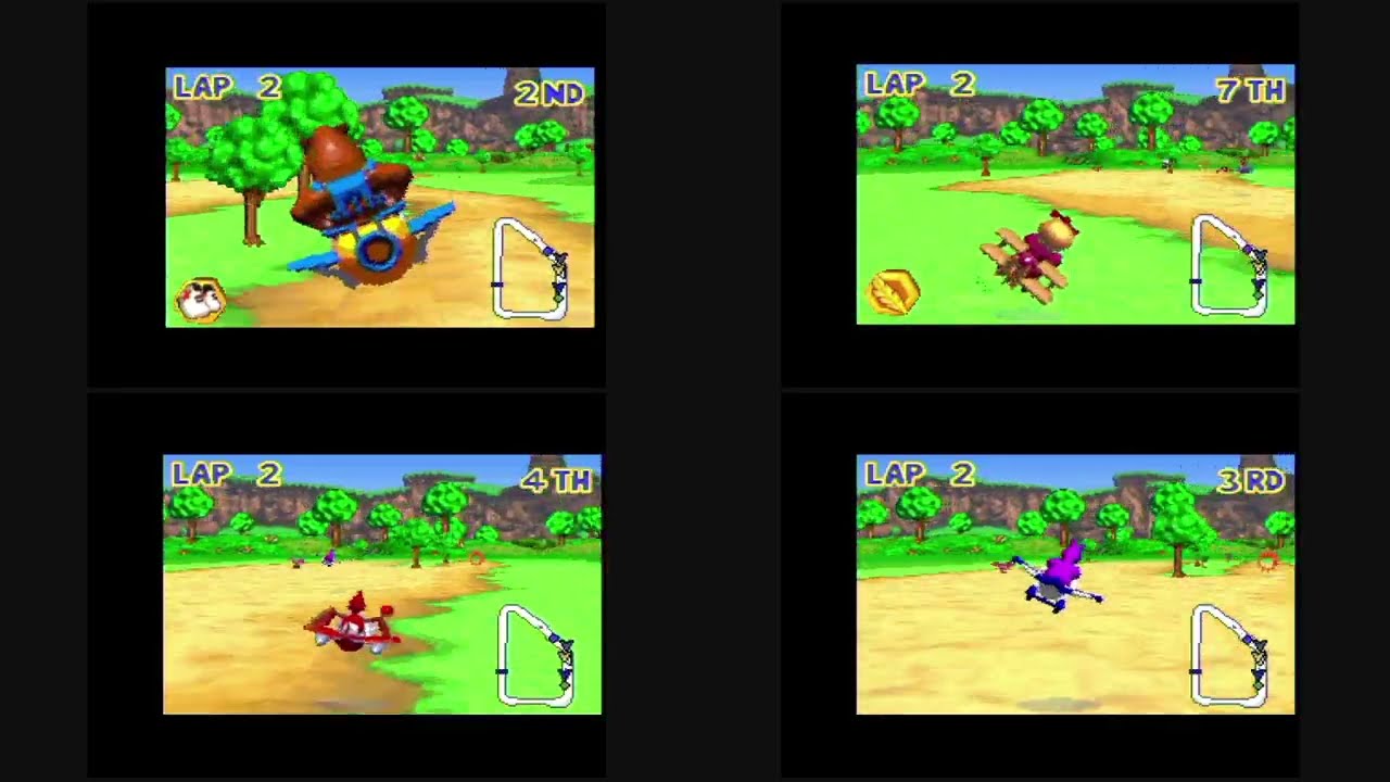 Banjo-Pilot - 4-Player Multiplayer (Uncommentated)