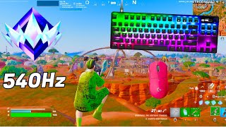 SteelSeries Apex Pro TKL ASMR 😴 Unreal Ranked 🏆 Satisfying Keyboard Fortnite 360 FPS 4K