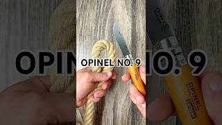 How Sharp is the Opinel No. 9? #inch #rope #edc #blade #foldingknives #edcknife #sharp #french