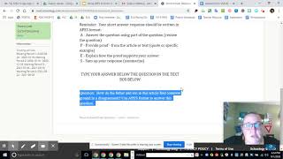APES FORMAT HOW TO