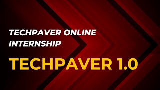 Techpaver 1.0 Beginner friendly Javascript Class 13.