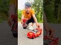 Remote control new beautiful red car unboxing #shortsfeed #shorts #trending