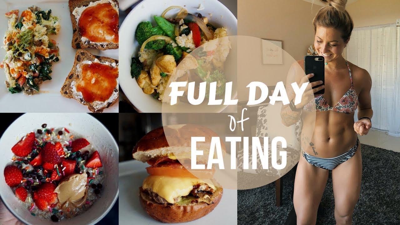FULL DAY OF EATING! (For Two A Day Training) 🥑🍖🍳🥞