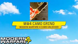 The Modern Warfare 4 Camo Grind Starts Now!