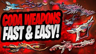 How To SOLO FARM Coda Weapons FAST & EASY In Warframe!