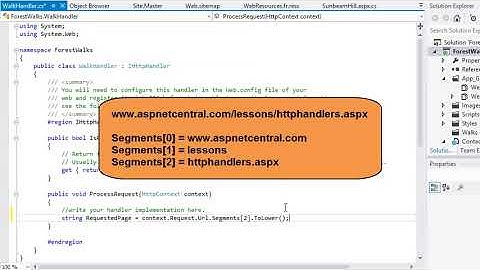 ASP.NET 4.5 Expert Skills Lesson 8-5: Create an HTTP Handler