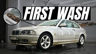 First Wash in MONTHS Abandoned BMW E46 - Car Detailing