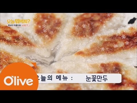 What Shall We Eat Today? 오늘뭐먹지? 레시피 눈꽃만두 160711 EP.169