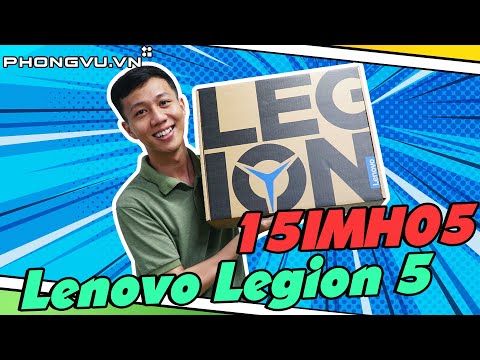 Video Review Laptop Lenovo Legion 5 15IMH05 với bộ vi xử lý... - youtube