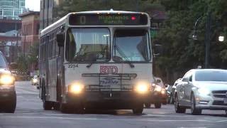 RTD DENVER ORION V BUS 2254 ON THE 0 LINE DOWNTOWN DENVER