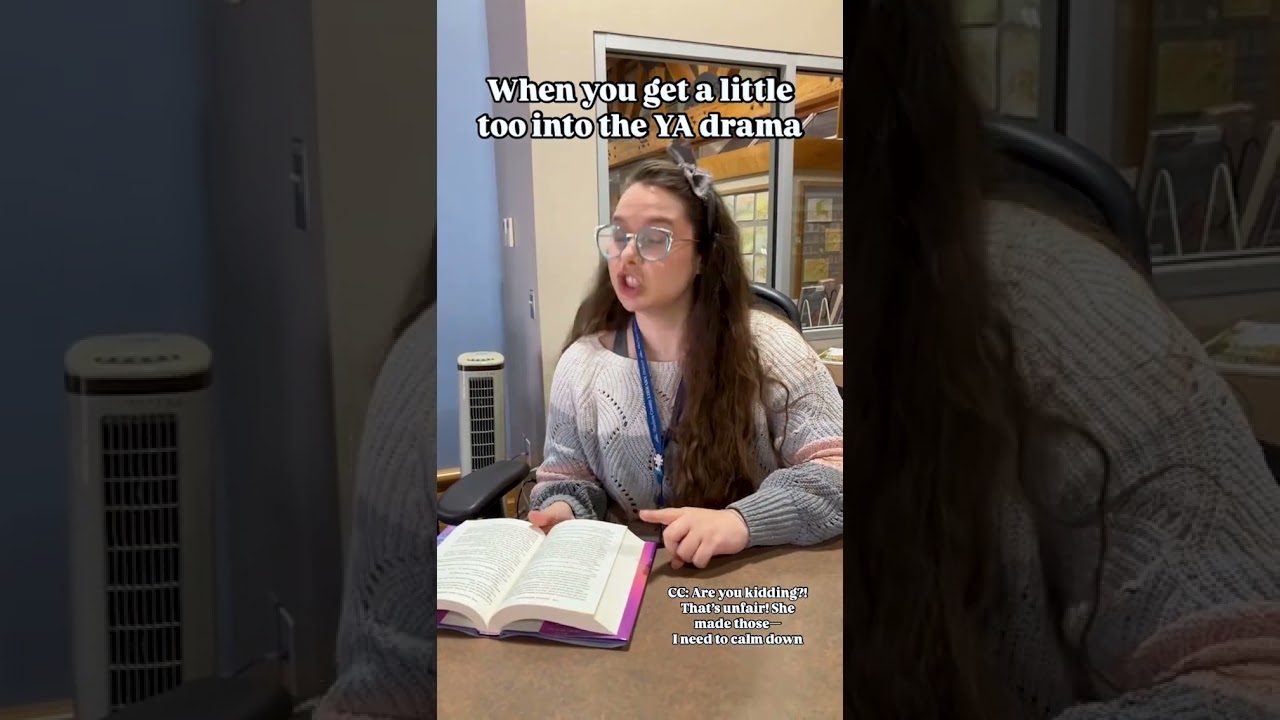 When you get a little too heated over YA drama...