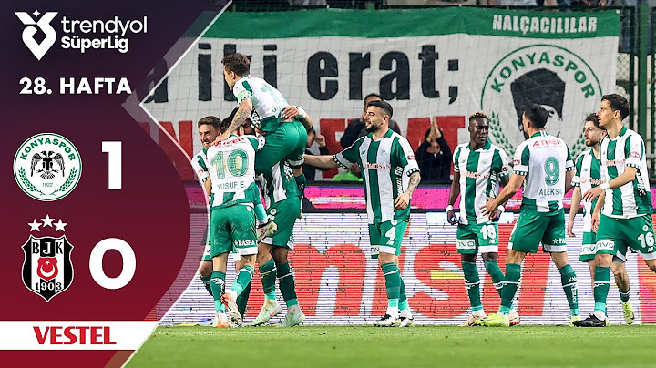 Vestel | Konyaspor (1-0) Beşiktaş - Highlights/Özet | Trendyol Süper Lig - 2024/25
