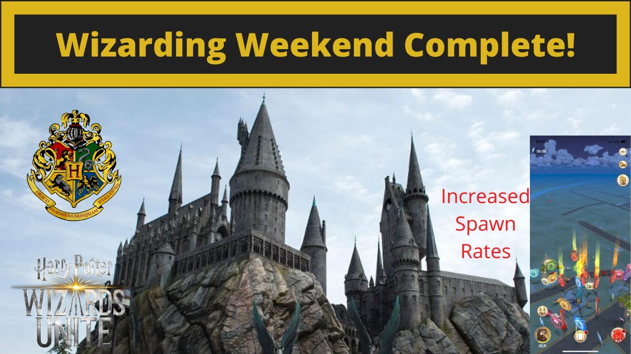 Wizarding Weekend Completed - Wizards Unite - YouTube