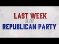 Last Week in the Republican Party - October 31, 2023