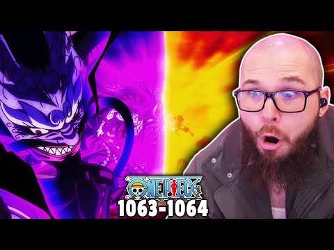 More KAIDO vs LUFFY!!! One Piece Episode 1063-1064 Reaction
