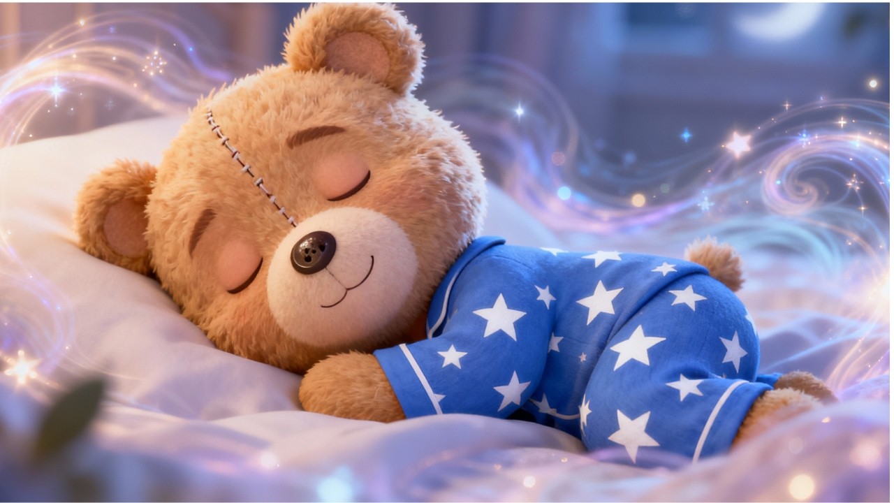 Teddy Bedtime Song for Kids 🧸 | Nursery Rhymes & Toddler Sleep Music