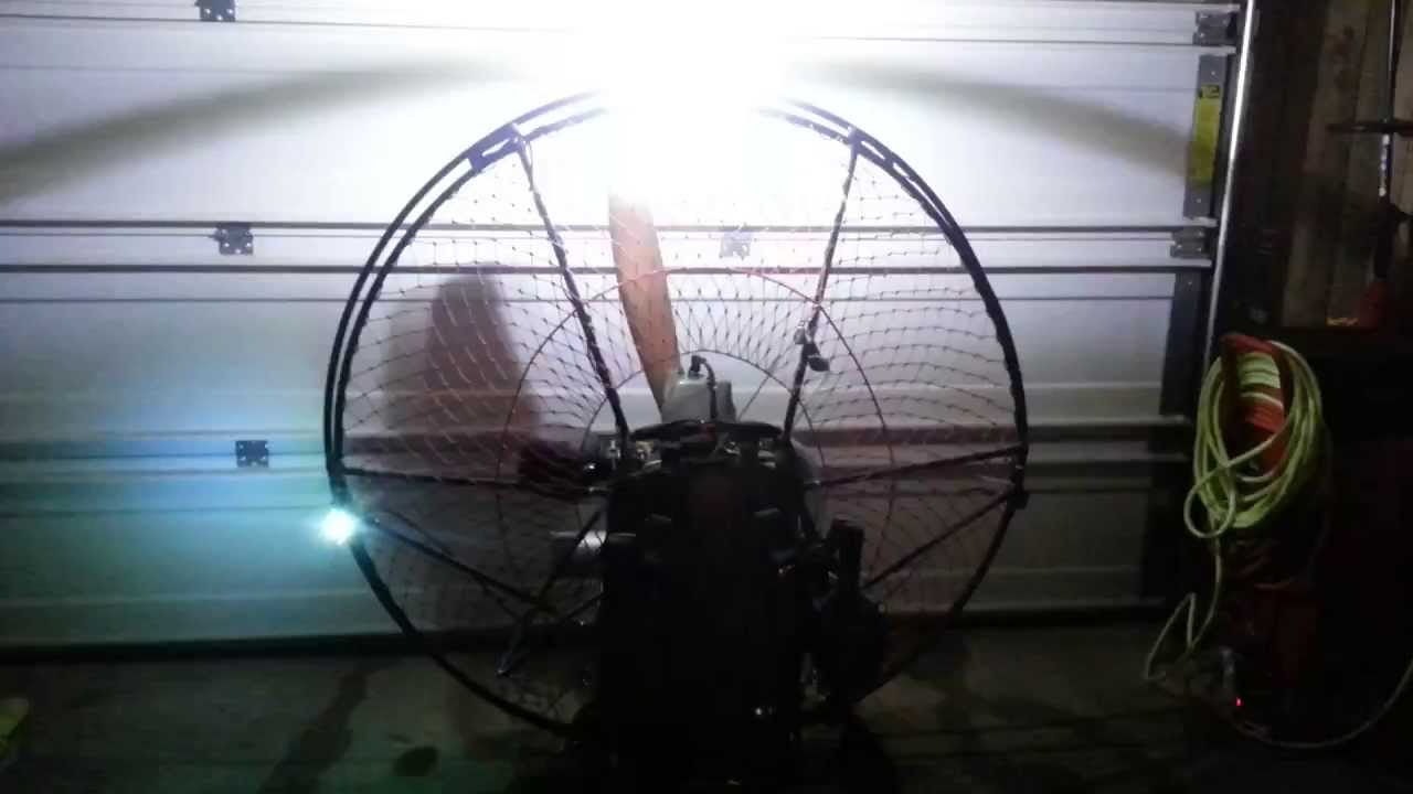 Paramotor led strobes 2 YouTube