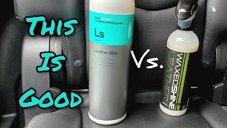 Koch Chemie Leather Star Vs. Waxedshine Leather Nourish Treatment Car Auto Detail Product Review
