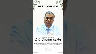 PS Ravindran Sir.....May your soul rest in peace 🙏🏻🙇🏻‍♀️ #vajiramias #upsc #rip #newdelhi