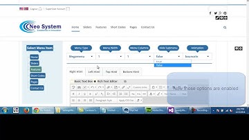 Speedy Mega Menu 2 Intro - NEO Dotnetnuke Theme - SpeedyApplication.com