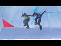 Nick Baumgartner Podiums in Secret Garden Snowboardcross | 2021
