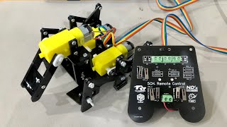 Assembling Course Robot หุ่นเตะจุดโทษ + รีโมท 3CH