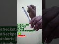 Remove neck pain/stiffness in just few min. by yourself at home || #shorts #health #fitness