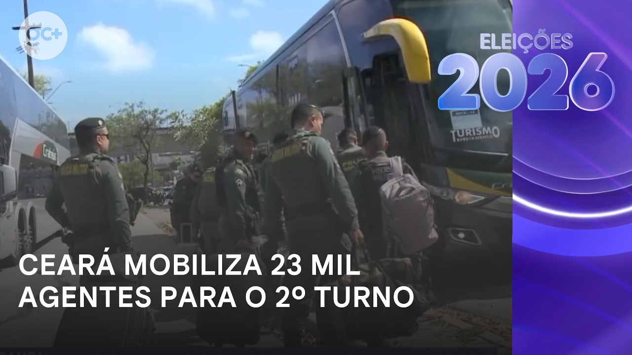Mais de 23 mil agentes de segurança vão atuar no 2º turno das eleições no Ceará | Jornal da Cidade