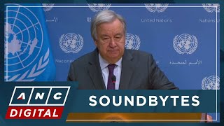 FULL: UN Chief condemns Hamas' abhorrent attacks, 'deeply distressed' by Israel plan for Gaza siege