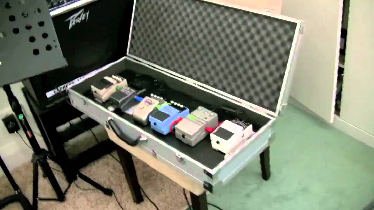 Guitar Gear Lesson My Pedal Case & Board My Tips, Advice