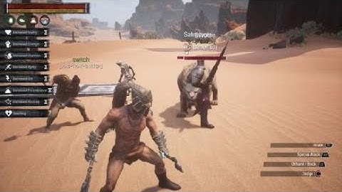 Conan Exiles beating the shit outta vindictive outnumbered pt2