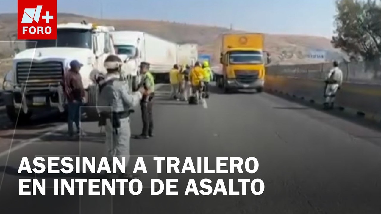 Asesinan a Trailero Tras Intentar Evadir Asalto en la Chamapa-Lechería; Hay Caos Vial