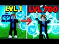 LEVEL 1 - 700 WITH THE NEW RUMBLE FRUIT IN BLOX FRUITS UPDATE!!