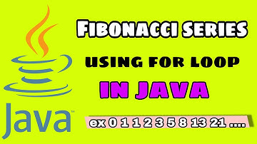 How to print Fibonacci series  using for loop in java || how to write code?? #codingwithashish#java