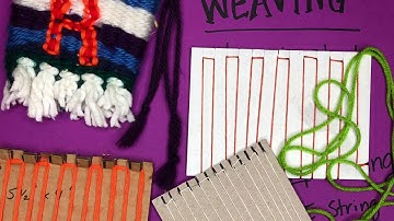 Weaving - How to Create Vertical Stripes in Your Weaving