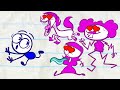 Pencilmate & Pencilmiss 💗 TRUE LOVE STORY 💗 LOVE COMPILATION 💘 Cartoons 2020