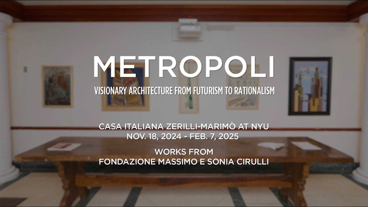 Metropoli: Visionary Architecture from Futurism to Rationalism