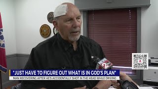 Man recovering after accidentally shot in the head while driving through Williamson County