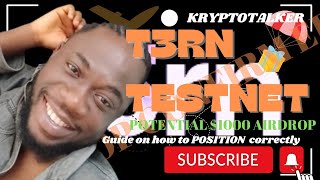How To Do T3Rn Testnet For A Potential 1000 Airdrop Reward