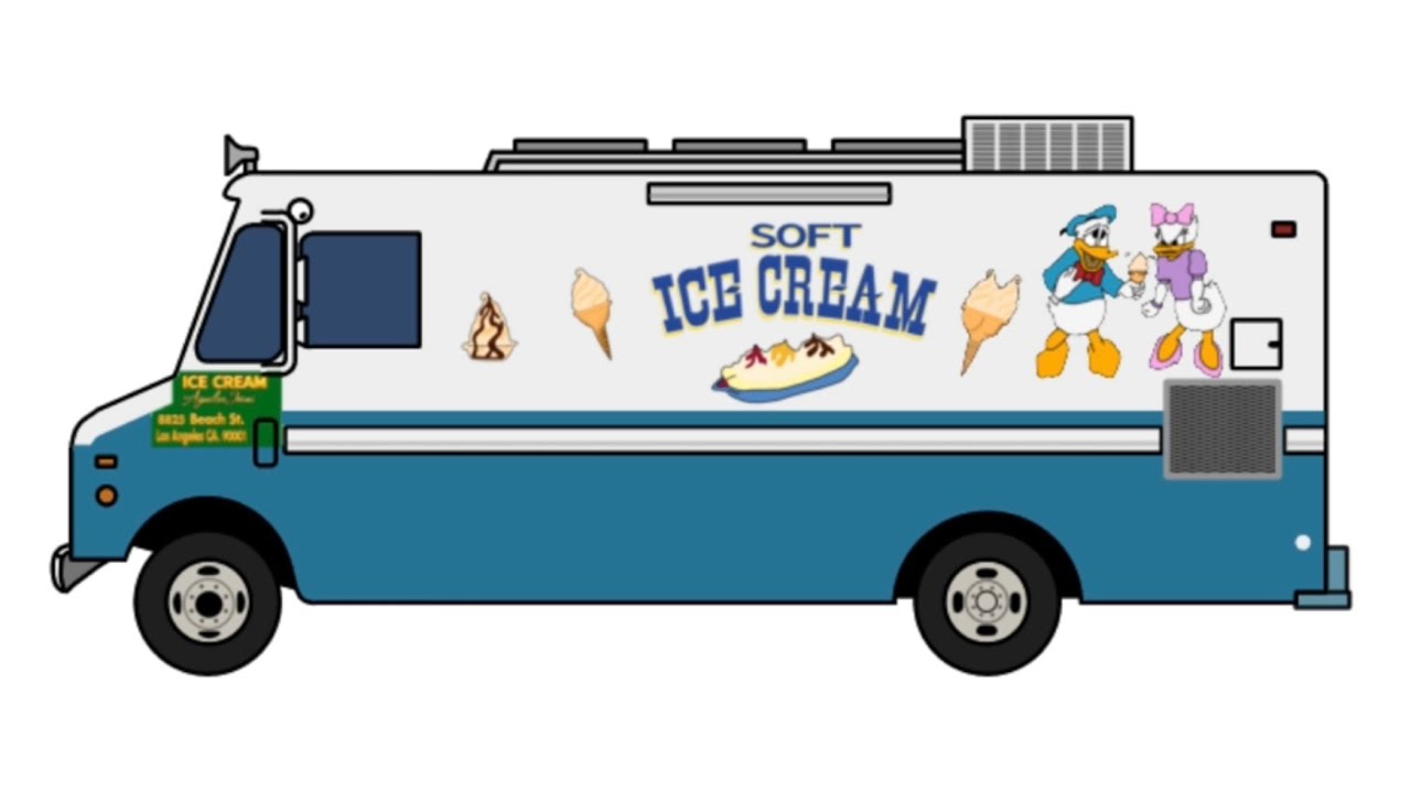 Jesus Aguilar Soft Serve Ice Cream Truck playing Turkey in the Straw