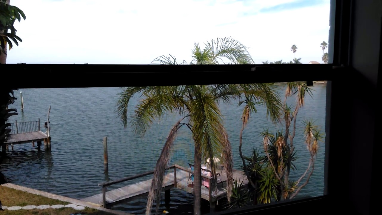 Treasure Island Florida Waterfront Condo with Boat Slip YouTube