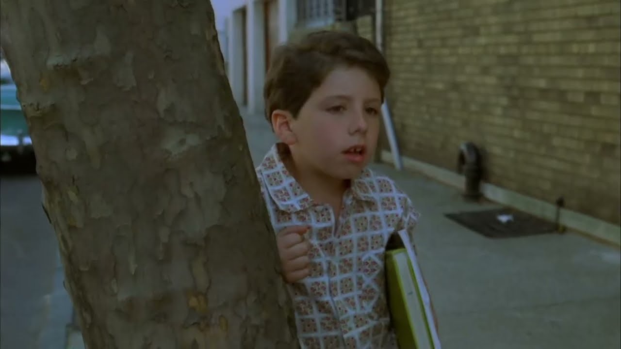 Tony Soprano having flashback from his childhood