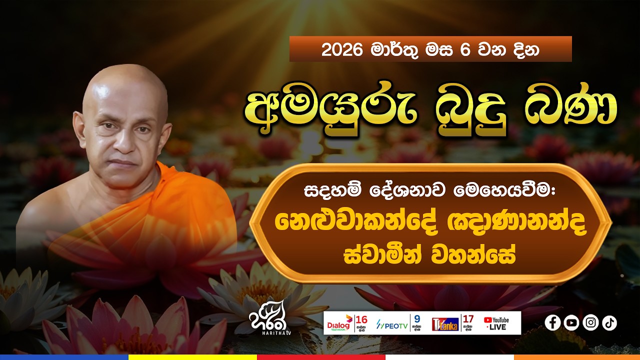 අමයුරු බුදු බණ | Amayuru Budhu Bana | Ven. Neluwakande Gnanananda Thero | Haritha TV