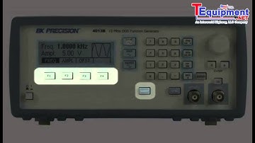 B&K Precision Models 4013B and 4007B DDS Sweep Function Generators