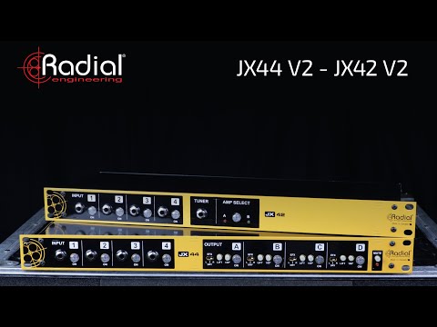 JX42 V2 & JX44 V2 by Radial Engineering