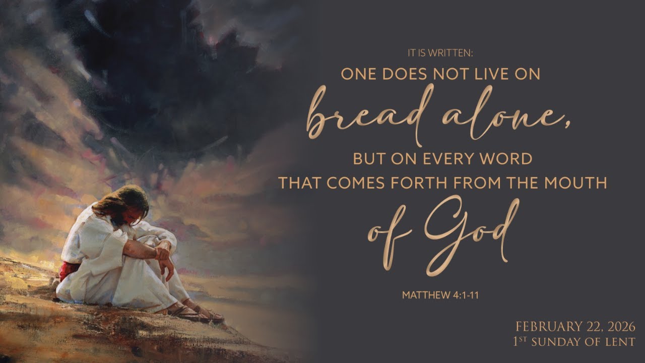 Sunday Morning Mass 9:00am February 22, 2026