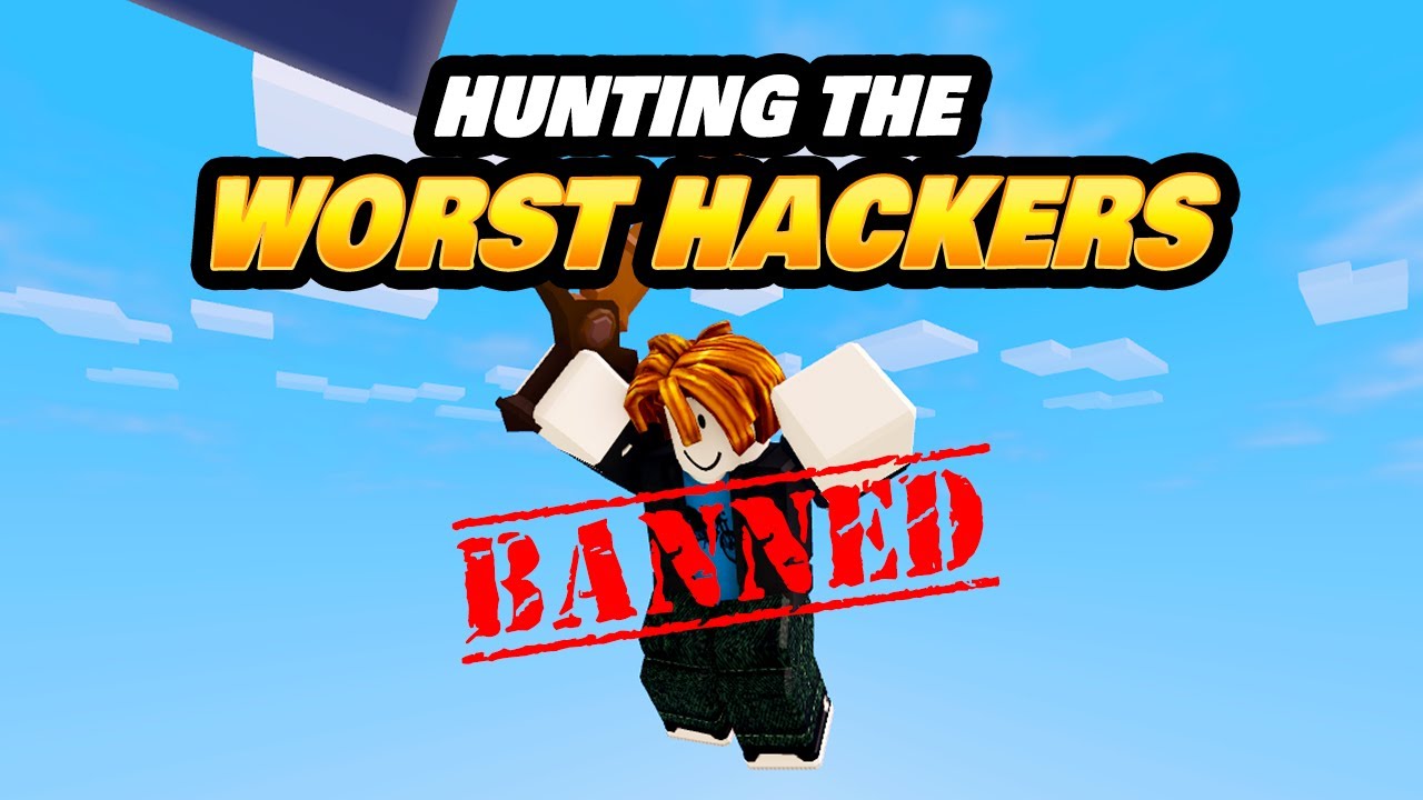 I was playing Bedwars, and these two hackers were ruining the game. The  first one is using the bow which is knocking u far away. The second is  no-clipping and all. I hate the game for this reason : r/RobloxBedwars