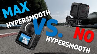GoPro MAX Hypersmooth vs. No Hypersmooth (Karting) screenshot 3