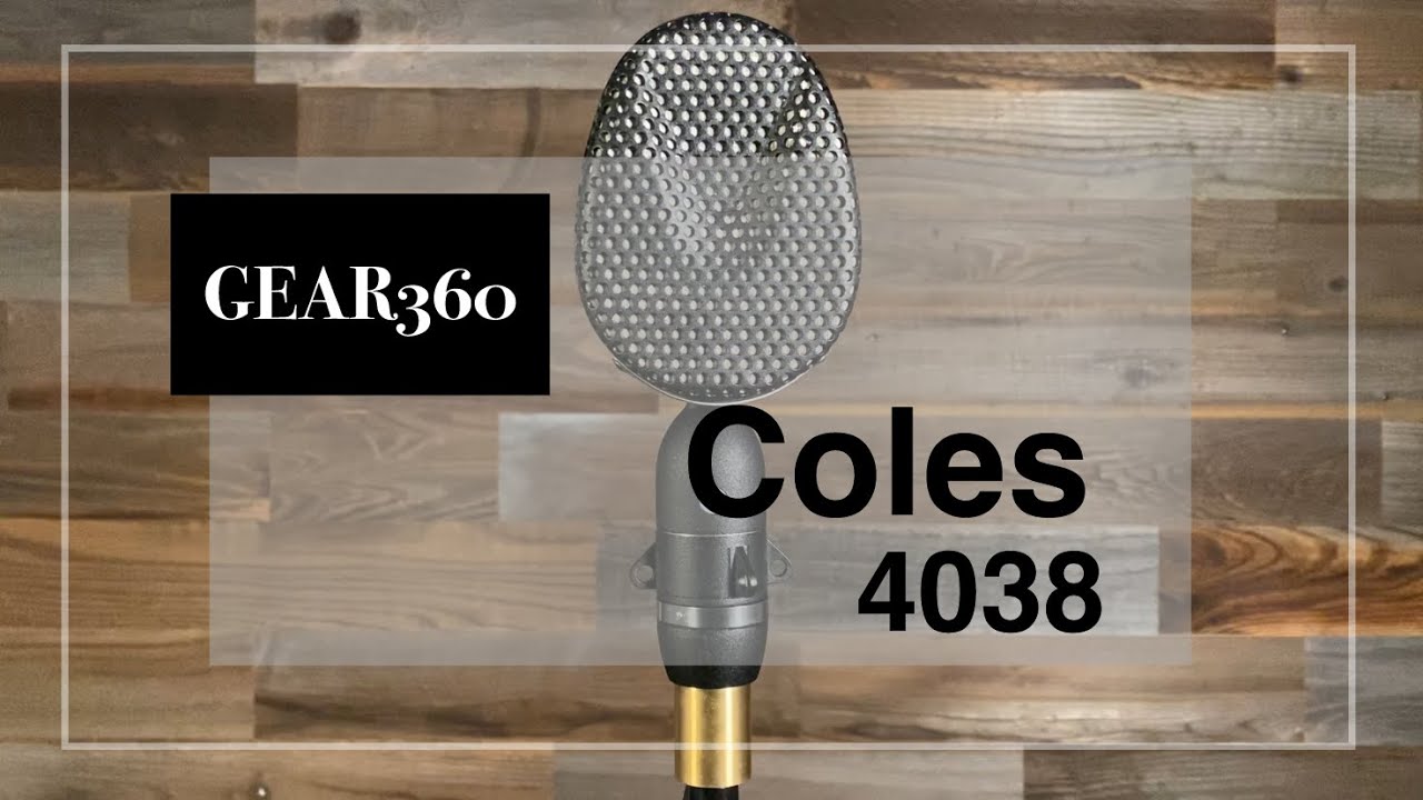 Coles 4038 リボンマイク